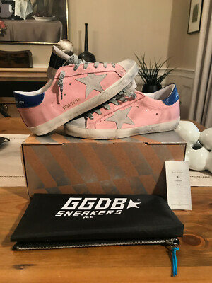 Golden Goose Mid Star Pink Ice Mesh NIB Golden Goose Superstar