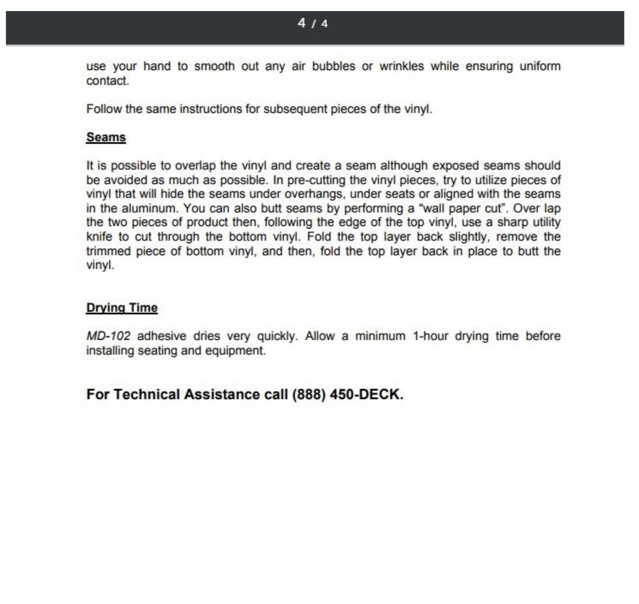 MariDeck Vinyl Flooring Boat / Marine / Outdoor Stone Gray 8.5x1734 mil eBay