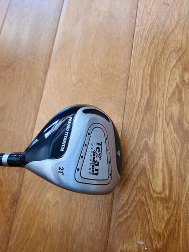 Texan classics distance 7 Wood 21° forged titanium W/ Headcover Flex-R- CLEAN - Picture 6 of 13