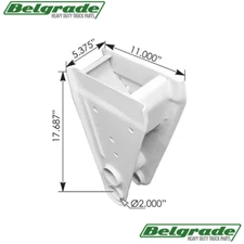 Front Under Mount Hanger Fruehauf Style: UCF002467001, E2826, R302826