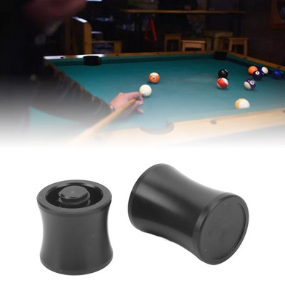 (Quick Joint) Billard Joint Protectors POM Black Joint Caps Billard Zub DB