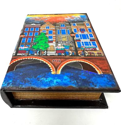 AMSTERDAM Holz Deluxe Rolling Storage Box Geschenkset Classic Smoking Papers
