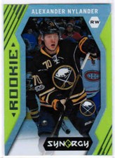 17/18 UD SYNERGY HOCKEY ROOKIES RC GREEN PARALLEL CARDS #51-100 U-Pick From List