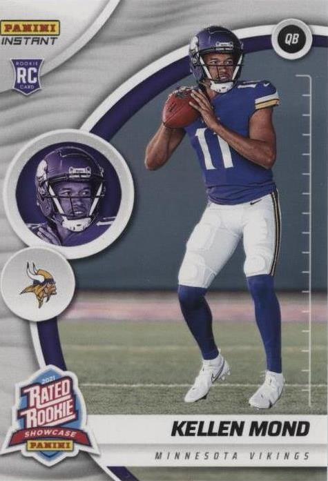 2021 Panini Instant NFL - Rated Rookie Showcase Kellen Mond #RS22 /269 ...