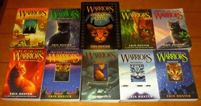 Warriors Trade Paperback Lot (10 Different) Erin Hunter