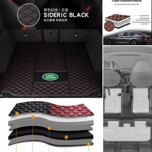 For Land Rover All Weather Car Floor Mats Custom Foot Pads Waterproof Carpets - Imagen 36 de 37
