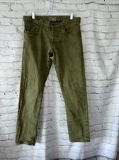 Gilded Age Men's 100% Cotton Jeans With Logo Engraved Hardware W29 L32