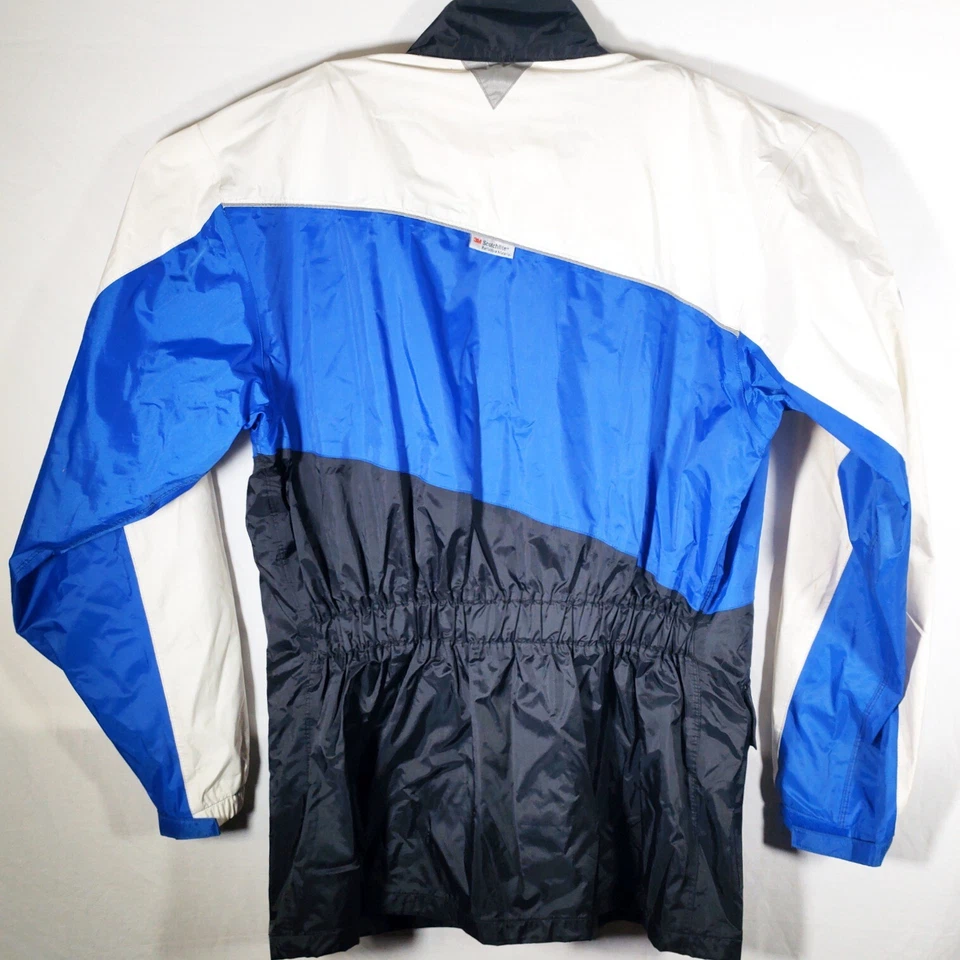 Firstgear Blue Black Splash Motorcycle Jacket Size Medium Reflective Men - Image 2 of 4