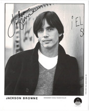 Jackson Browne Singer Autographed Signed 8x10 Promo Photo AMCo COA 21403