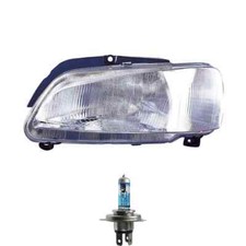 Halogen Scheinwerfer Frontscheinwerfer rechts H4 für Peugeot 106 II inkl. Lampen