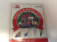 Model Power #5748 HO scale “Masons & Bricklayers"
