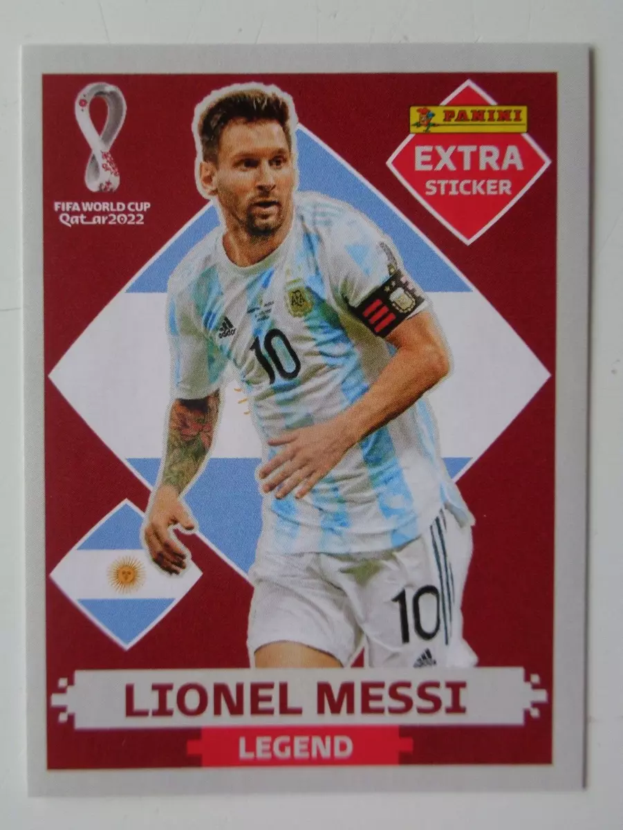 Panini Qatar World Cup Extra Sticker 2022 Legend Neymar Junior - BRONZE