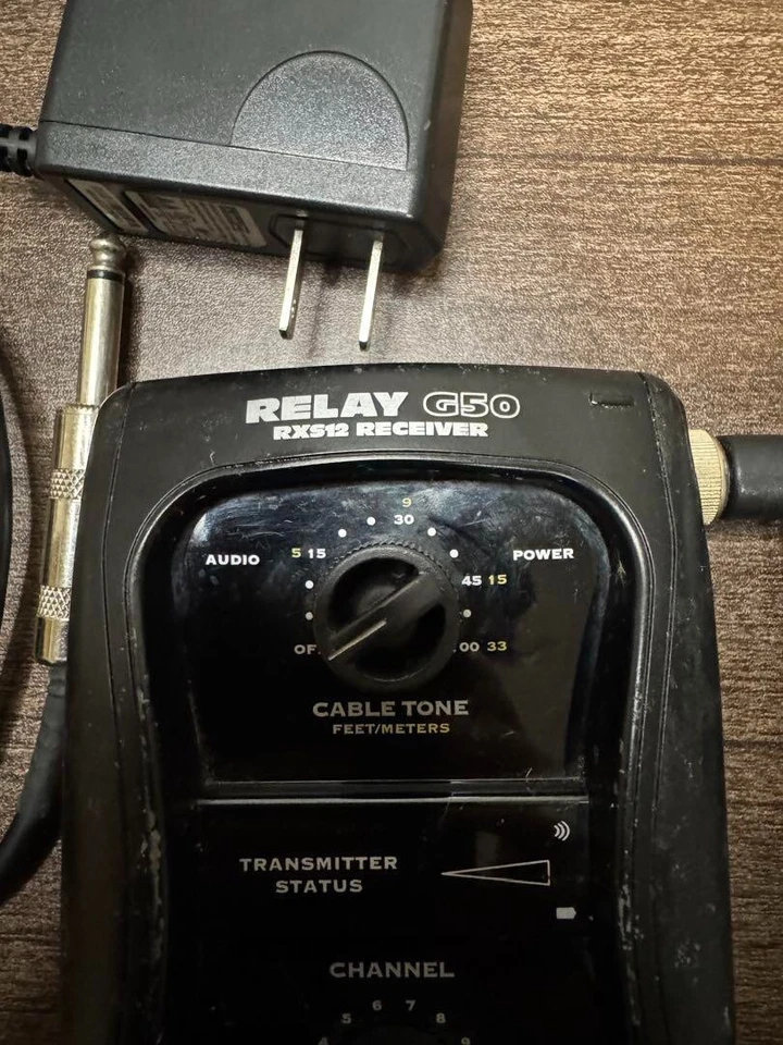 LINE 6 Relay G50 wireless guitar system guitar bass w/ Adapter Test Completed - Image 3 of 3