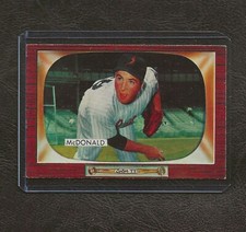 1955 Bowman Baseball Card #77 Jim McDonald, Baltimore Orioles, Rookie, EX-MT!. rookie card picture