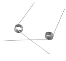 2pcs Crystal Radio Diode Stainless Steel Torsion Cat Whisker Detector Spring