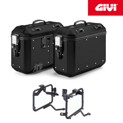 VALIGIE LATERALI TELAI [GIVI] DLMK36B BMW F 650 GS 2008 2009