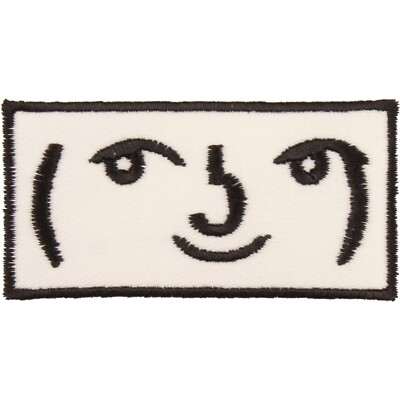Emoji Patch -Made in USA -Le Lenny Face Patch -Degdeg Patch -Deg Deg Face Patch