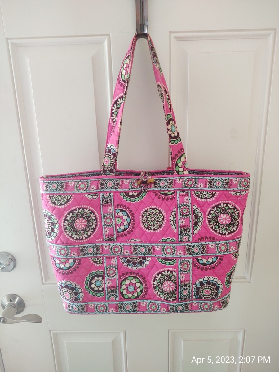 Vera Bradley Cupcake Pink Tote Retired Pattern