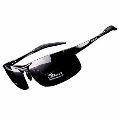 Polarisierte Sonnenbrille Haie photochrome Brille Aluminium Magnesium Gestell Fahren