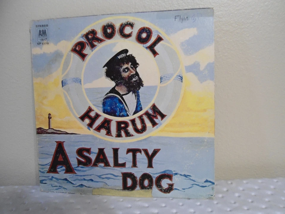 Procol Harum LP A Salty Dog 1969 1st Pressing! Robin Trower Gary Brooker - Image 2 of 4