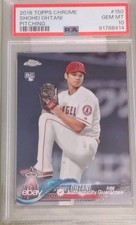 2018 Topps Chrome Shohei Ohtani RC Rookie #150 Angels PSA 10 GEM MINT