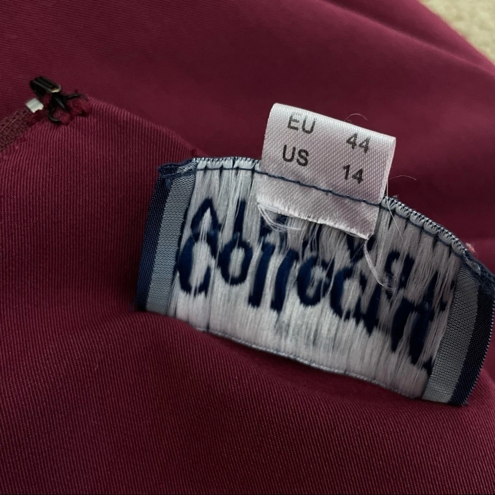 VETEMENTS Abito COLLECTIF VINTAGE con balze a matita taglia 2XL US 14 retrò pinup rockabilly twee