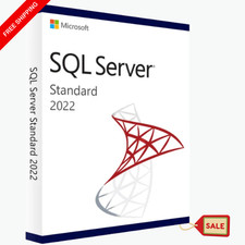 Microsoft SQL Server 2022 Standard  Genuine License  Physical Delivery