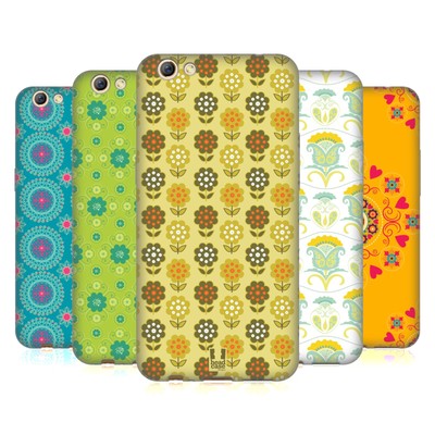HEAD CASE DESIGNS BOHEMIAN PATTERNS SOFT GEL CASE FOR OPPO PHONES