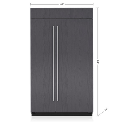 Sub-Zero CL4850S/O 48'' Classic Side-by-Side Refrigerator/Freezer - Panel Ready