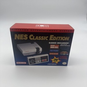 Nintendo Classic Edition Console NES Mini System Complete CIB Tested Works