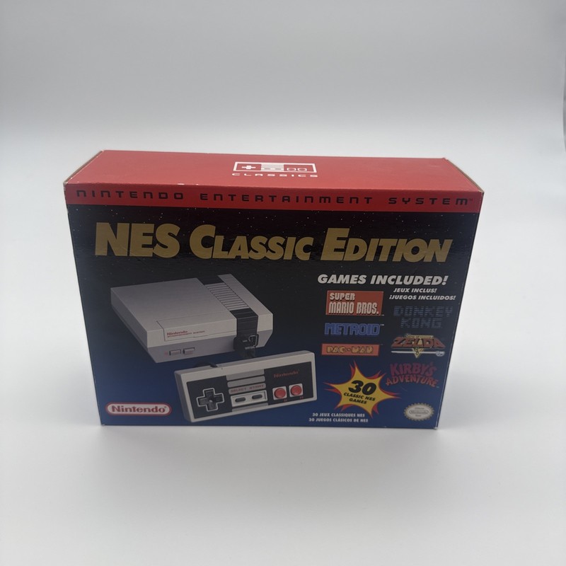 Nintendo Classic Edition Console NES Mini System Complete CIB Tested Works