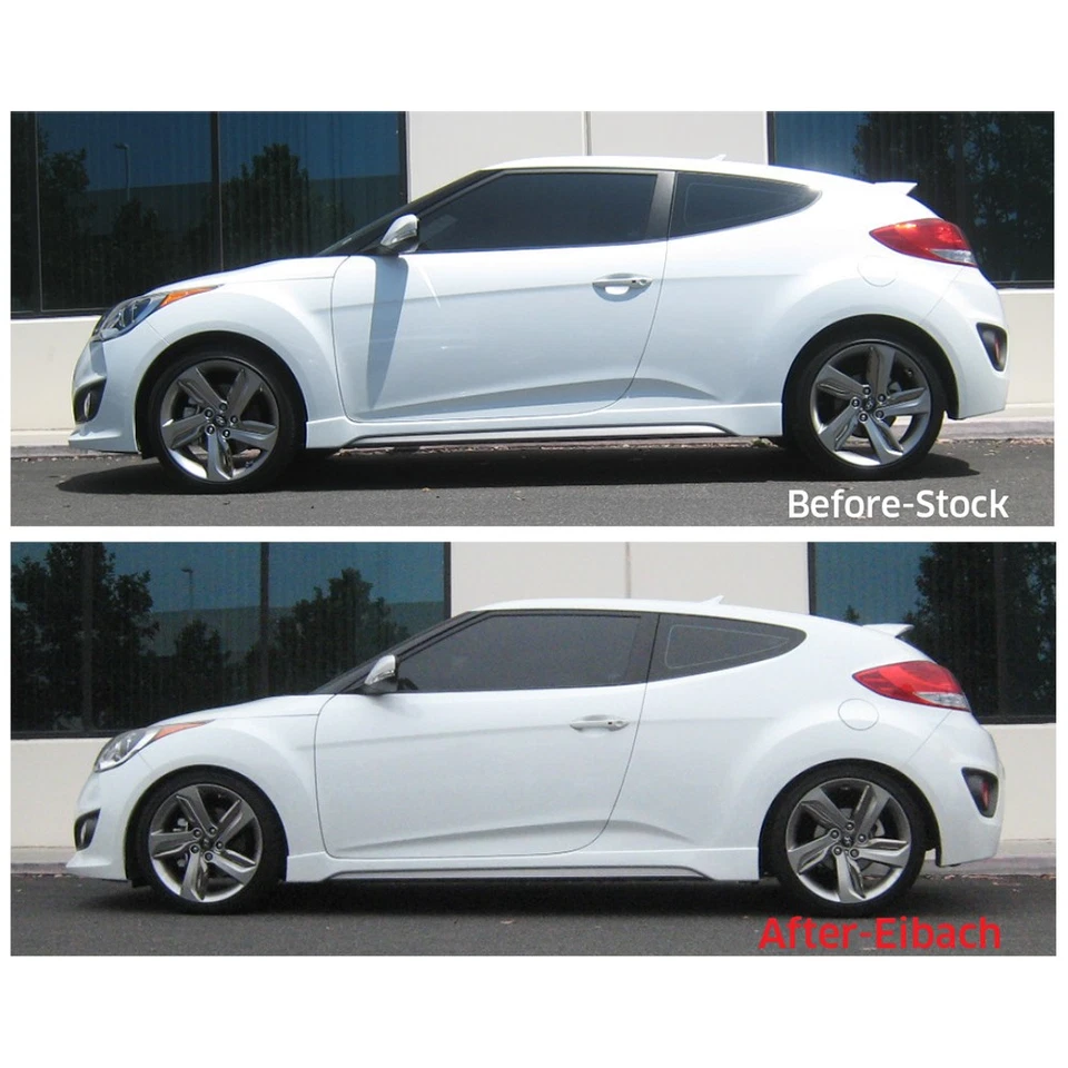 Kit de resortes descensores delanteros traseros Eibach 4247.140 PRO-KIT para 12-18 Veloster 1,6 L Foto 3 de 4