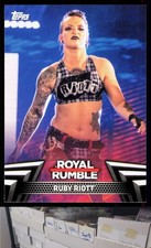 2019 Topps WWE Women's Division #RR-16 Ruby Riott Royal Rumble - JL