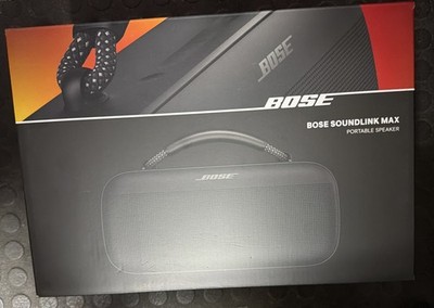 Brand New Sealed Bose SoundLink Max Portable Speaker - Black
