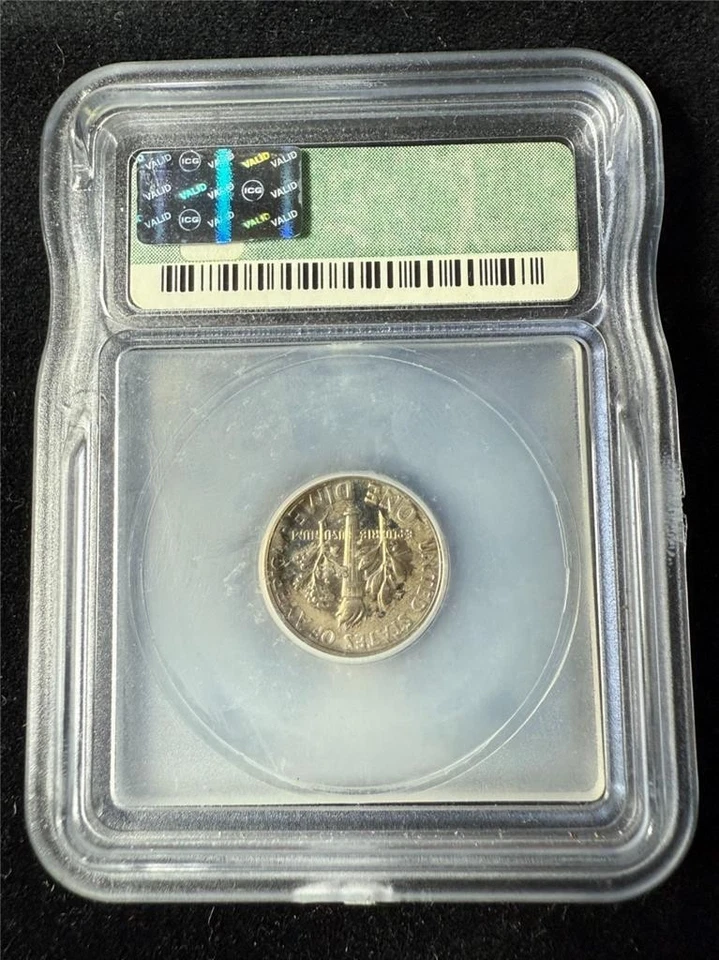 1968 S 10C Roosevelt Dime PR70 DCAM Ultra Cameo UCAM PF70 ICG PERFECT! SKU 3678 - Image 2 of 2