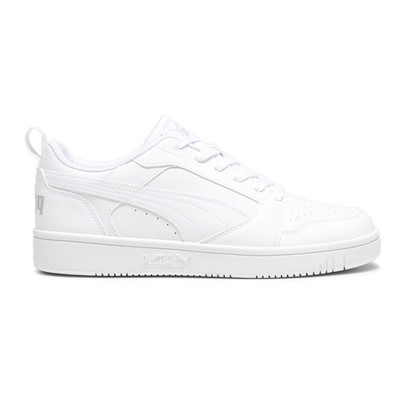 Puma Rebound V6 Low Lace Up  Mens White Sneakers Casual Shoes 39232803