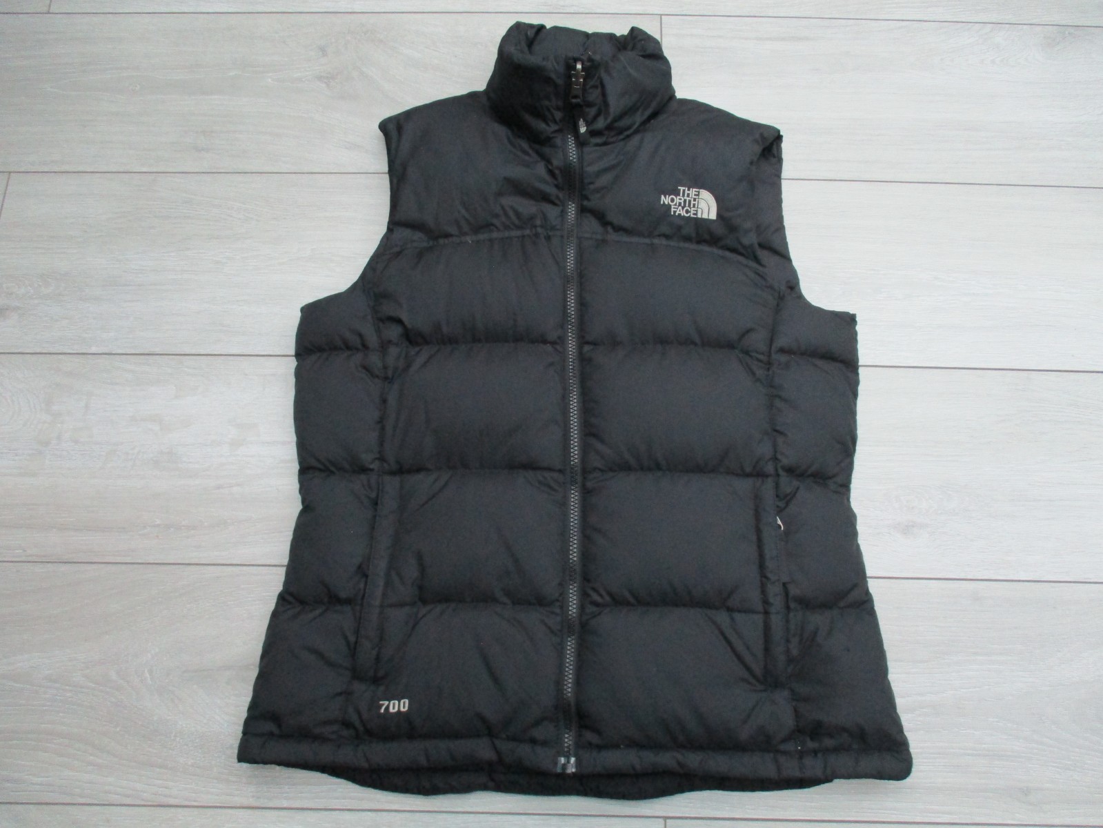 The North Face Womens Nuptse Gilet Goose Down 700 Fill M Black Body Warmer thumbnail 2