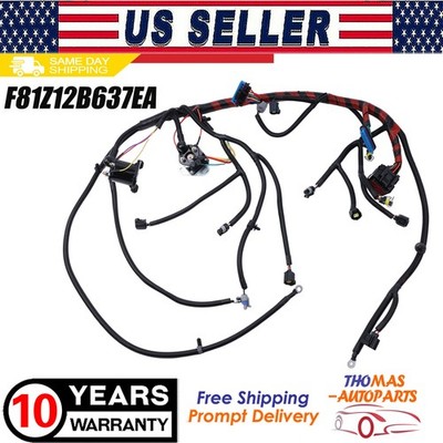 NEW 99-01 For Ford F-250 F-350 F-450 F-550 7.3L Engine Wire Harness F81Z12B637EA