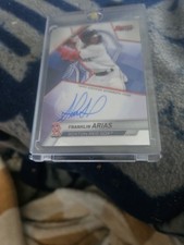 FRANKLIN ARIAS Red Sox No 1  2025 BOWMAN'S BEST Rookie AUTOGRAPH REFRACTOR