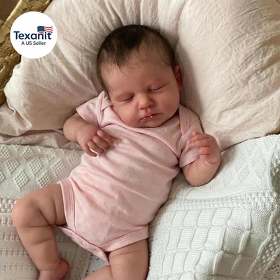 Realistic Reborn Baby Doll Full Body Silicone Waterproof 20 Inch Real Looking Li