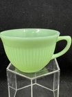Jadeite Jane Ray Ribbed Coffee Tea Cup Vintage Unmarked