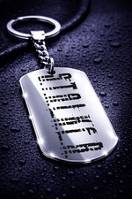 A keyring based on the game Stalker.