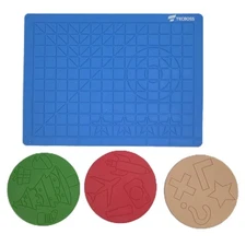 3D Pen Mat Kit With Silicone Shape Mold Tools By Tecboss