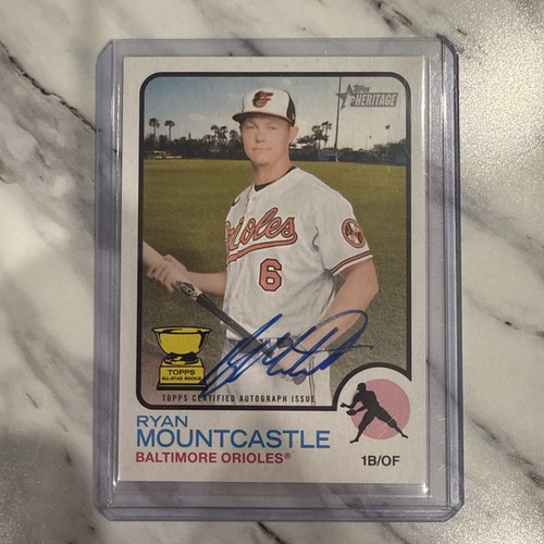 2022 Topps Heritage - Real One Auto Ryan Mountcastle #ROA-RME