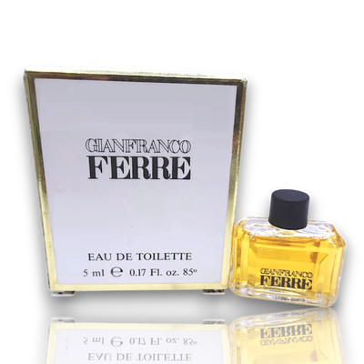 GIANFRANCO FERRE  EAU DE TOILETTE SPLASH MINI TRAVEL SIZE NEW BOXED
