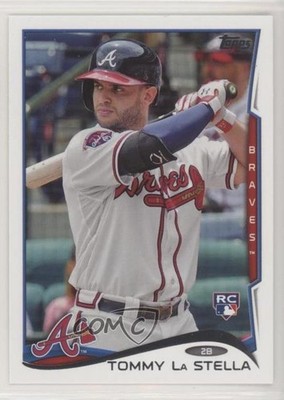 2014 Topps Update Tommy La Stella (Batting) #US-214 Rookie RC y0i