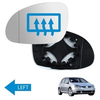 Linke TüRflüGel Spiegelglas Beheizt Konvex N/S FüR VW Golf MK5 2003-08