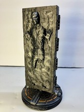 Star Wars Han Solo In Carbonite Hand Painted Statue 8 Inches Tall For Display