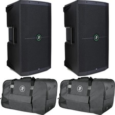 Mackie Thump210 1,400-watt 10-inch Powered Speaker Pair with Carrying Bags