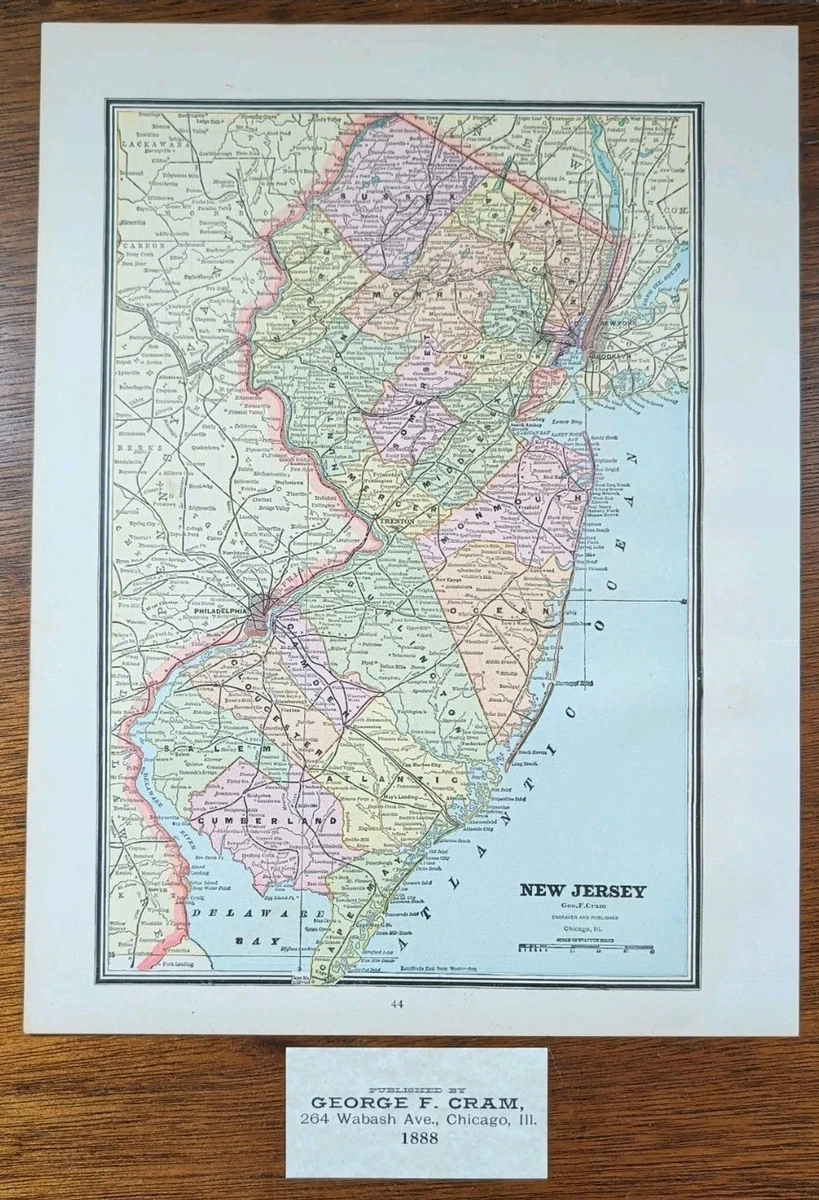 George Cram Antique Maps, Atlases & Globes for sale | eBay